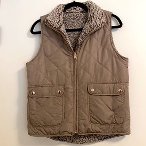 Tan Vest *Reversible*